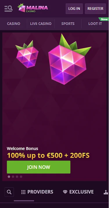Malina Casino Online